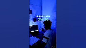 Day 33 of 100 Days of Code Challenge ⚡      #ytshorts #coding #motivation #100dayschallenge #reels