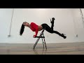 Acro Chair dance in Heels