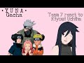  team 7 react to kiyomi uchiha    itachi  kiyomi  gcrv 