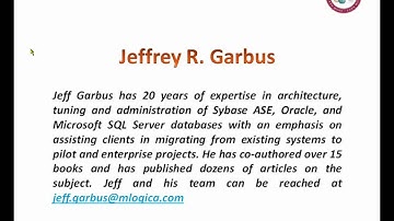 Tips and Tricks Finding Slow Running Queries in ASE 15 Part 01 of 05
