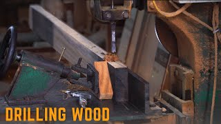 ASMR Wood Drilling: Relaxing Drill Sounds