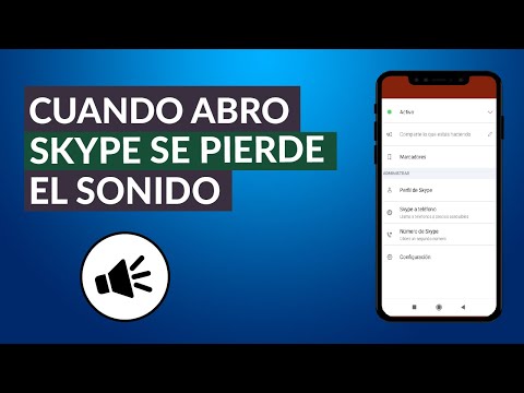 Video: Qué Hacer Si Se Pierde El Sonido Al Hablar Por Skype