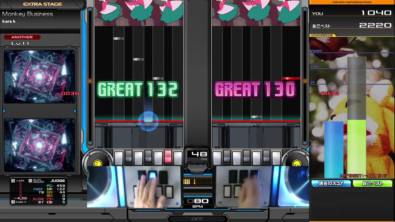 beatmania IIDX】 Monkey Business DPA EXH - YouTube