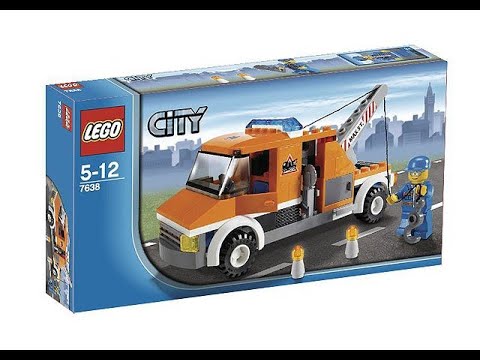 LEGO 7638 takelwagen - YouTube