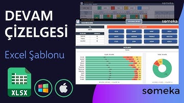 Devam Çizelgesi Excel Şablonu | Katılım Takibi