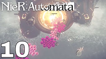 Nier: Automata - Part 10 - "Flooded City" Gameplay Walkthrough with No Commentary