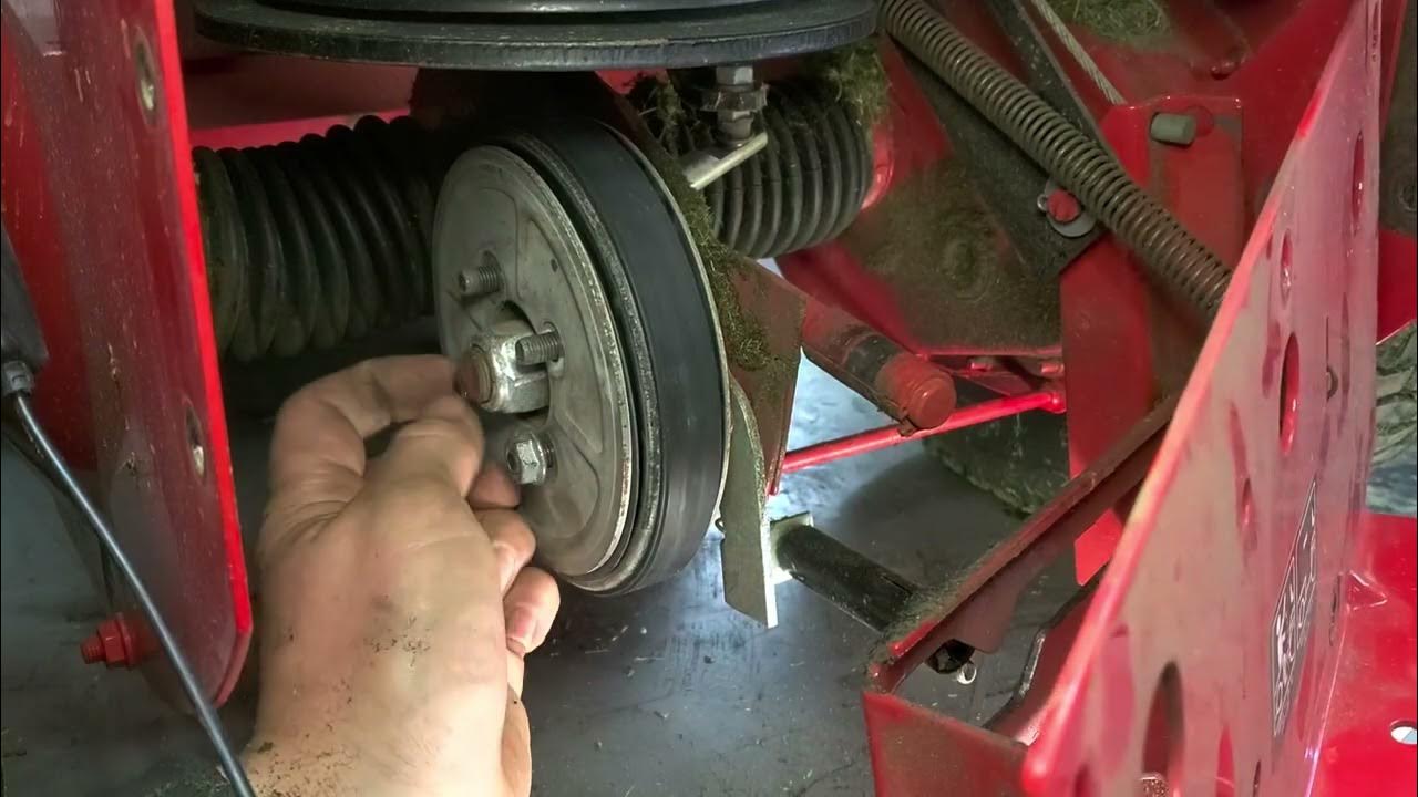 Snapper RE110 Won't Go Into Reverse Won't Drive Friction Disk Diagnosis