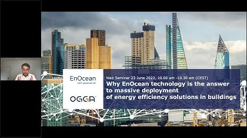Enocean -the answer to massive deployment of energy efficiency solutions in buildings