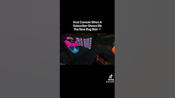 Rust Console When A Subscriber Shows Me The New Rug Skin…#shorts #rust #rustconsole