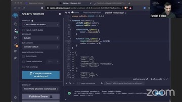 Introduction to Smart Contracts, Blockchain, & Solidity - Chainlink Hackathon Workshop