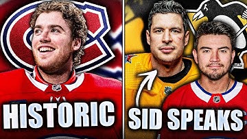 JACOB FOWLER JUST MADE CANADIENS HISTORY + SIDNEY CROSBY MAKES SOME BOLD COMMENTS ON NICK SUZUKI