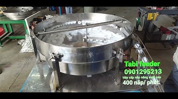 mâm xoay cấp nắp năng suất cao đáp ứng yêu cầu cao.