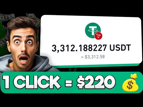Make money online by earning $220 with just one click and withdraw anytime