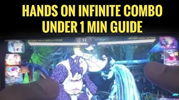 Under 1 Minute Infinite Combo Guide | Hands on Tutorial | Injustice 2 Mobile |