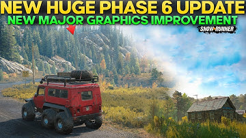 New Major Graphics Improvement in Huge Phase 6 Update SnowRunner Everything You Need to Know