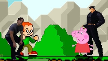 PICO (newgrounds) and JERMA985 TEAM UP IN ARCADE MODE