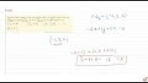 IIT JEE THREE DIMENSIONAL GEOMETRY The intercepts made on the axes   by the plane the which bisec...