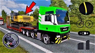Indian MAN Truck Driver Excavator (JCB) Delivery | Euro Truck Simulator 2 PC #20 screenshot 4