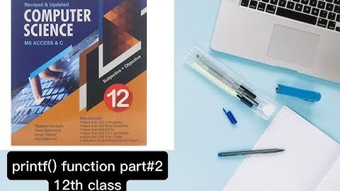 Printf function with examples #12th class#computer @updatechannel-c9i 