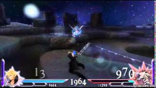 Cloud vs Xemnas Dissidia 012 FF
