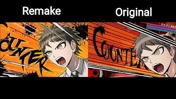Danganronpa 2 Original Vs 2X2 Comparison