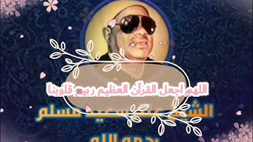 في رحاب القرآن الكريم راحة النفس مع الشيخ عنتر مسلم سورة الشمس تسجيل نادر