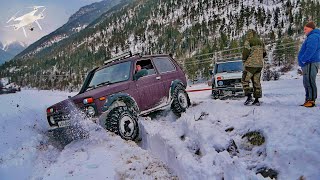 Top ten and Focus against SUVs in the winter tale of Mahar gorge