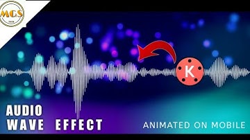 How to make animation audio wave on video with Android |mgs tech
