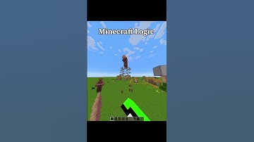 Minecraft Logic 🤯 #minecraft #shorts #reelschallenge #guess