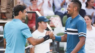 Roger Federer vs Nick Kyrgios - Stuttgart 2018 Semifinal: HD Highlights