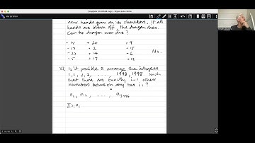 27. Invariants problems 51-53 (with mistaken solution to 52)