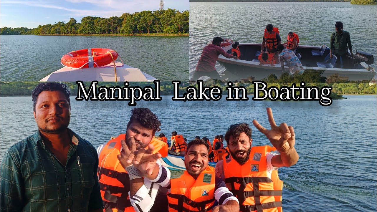 Manipal Lake in Boating 😍