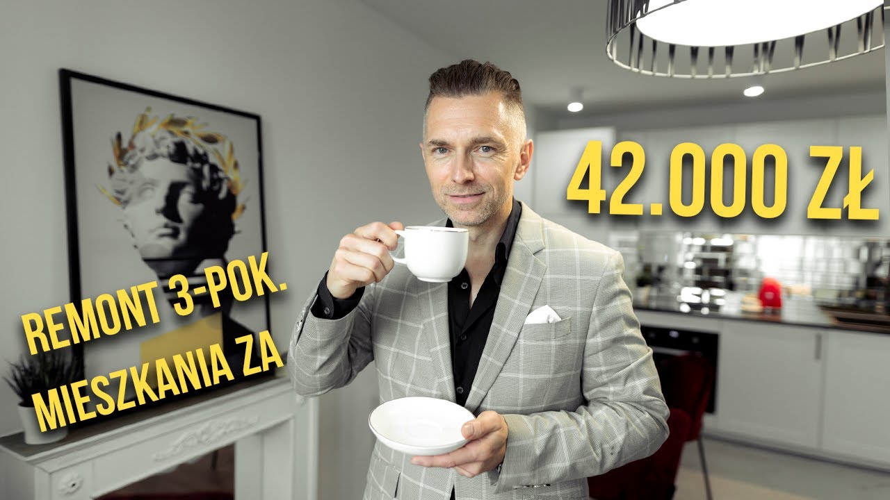 REMONT 3-POK. MIESZKANIA ZA 42.000 zł 
