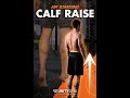 How To Do Air Standing Calf Raises [#Shorts Tutorial]