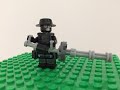 SMALL LEGO MACHINE GUN