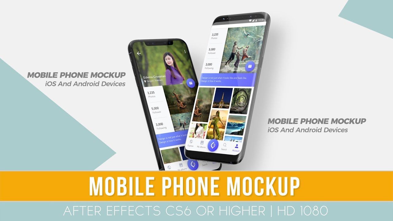 Download Mobile Phone Mockup - after effects templates - istockplus.com - YouTube