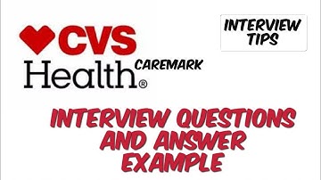 CVS Interview Questions And Answer Example/ WFH/ Customer Service