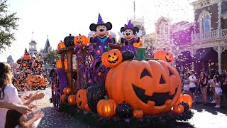 A Day At Disneyland California Halloween 2025   Parade Rides  Spooky Fun