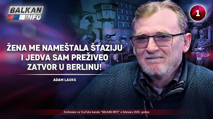 INTERVJU: Adam Lauks - Žena me nameštala Štaziju, jedva sam preživeo zatvor u Berlinu! (25.2.2020)