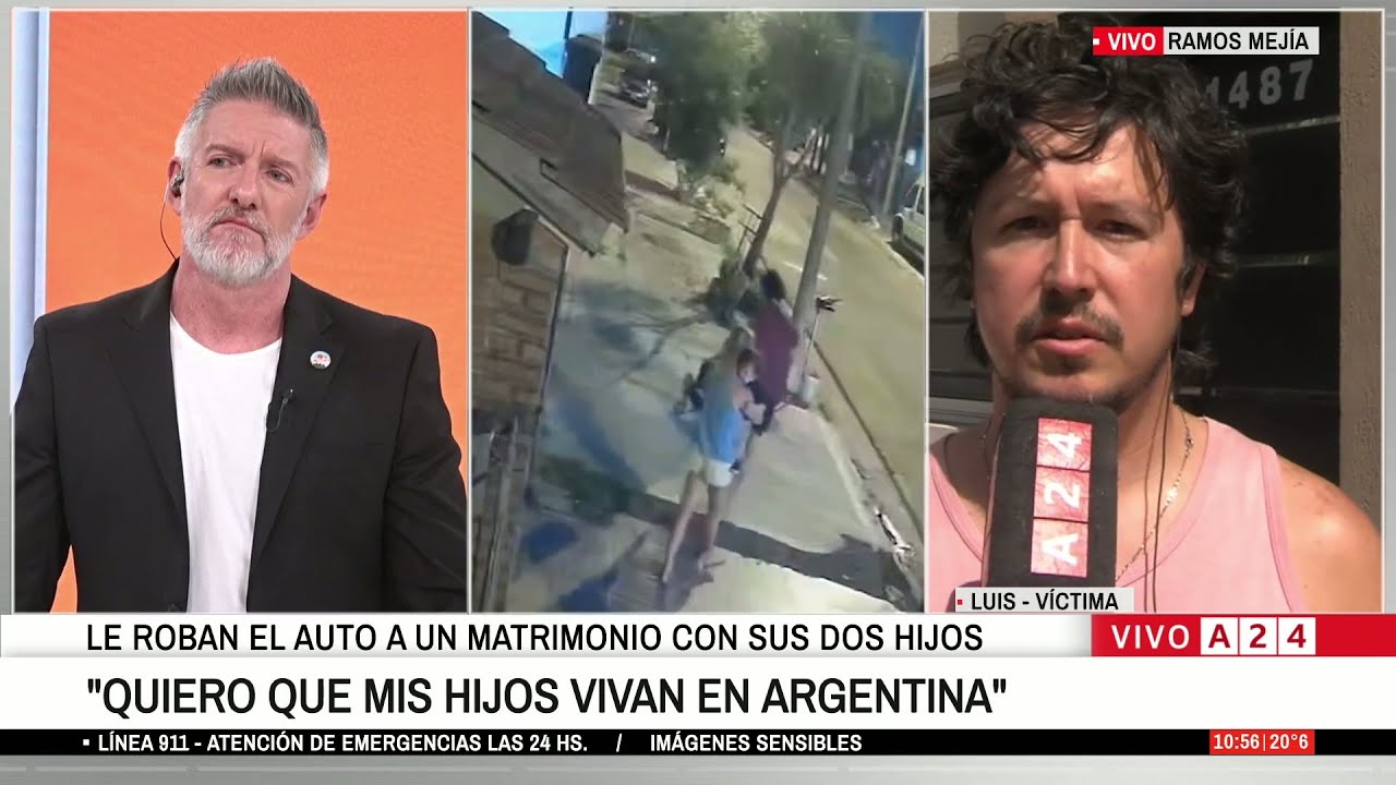 📢 ROBO A UN MATRIMONIO EN RAMOS MEJÍA: 