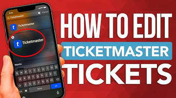 Hoe u uw Ticketmaster-tickets kunt bewerken