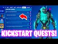 How To Complete Kick Start QUESTS in Fortnite Chapter 5 Season 2 - Fortnite Challenges