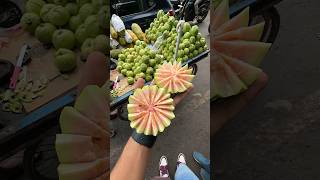 Flower Style Guava Cutting Fruit Cutting Skills