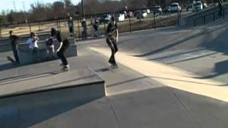 My friend doing a 360 melon-1/1