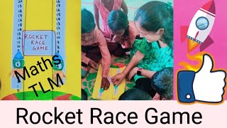 Rocket Race Game🚀#rocket#maths#tlm#tlmideas#numbers#ascendingorder#dice#learning#education#youtube