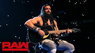 Video thumbnail of "Elias' Philadelphia performance begins: Raw Exclusive, March 4, 2019"