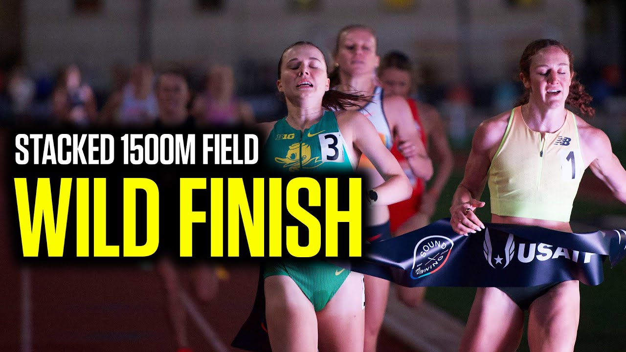 Oregon Duck Races Stacked Pro Field In 1500m At Sound Running Track Fest 2025