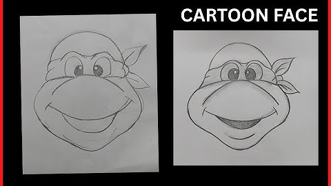 How To Draw Ninja Turtle EASY