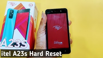 Itel A23s Hard Reset | Pattern Unlock without pc