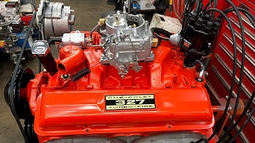 327 cid Corvette Engine
